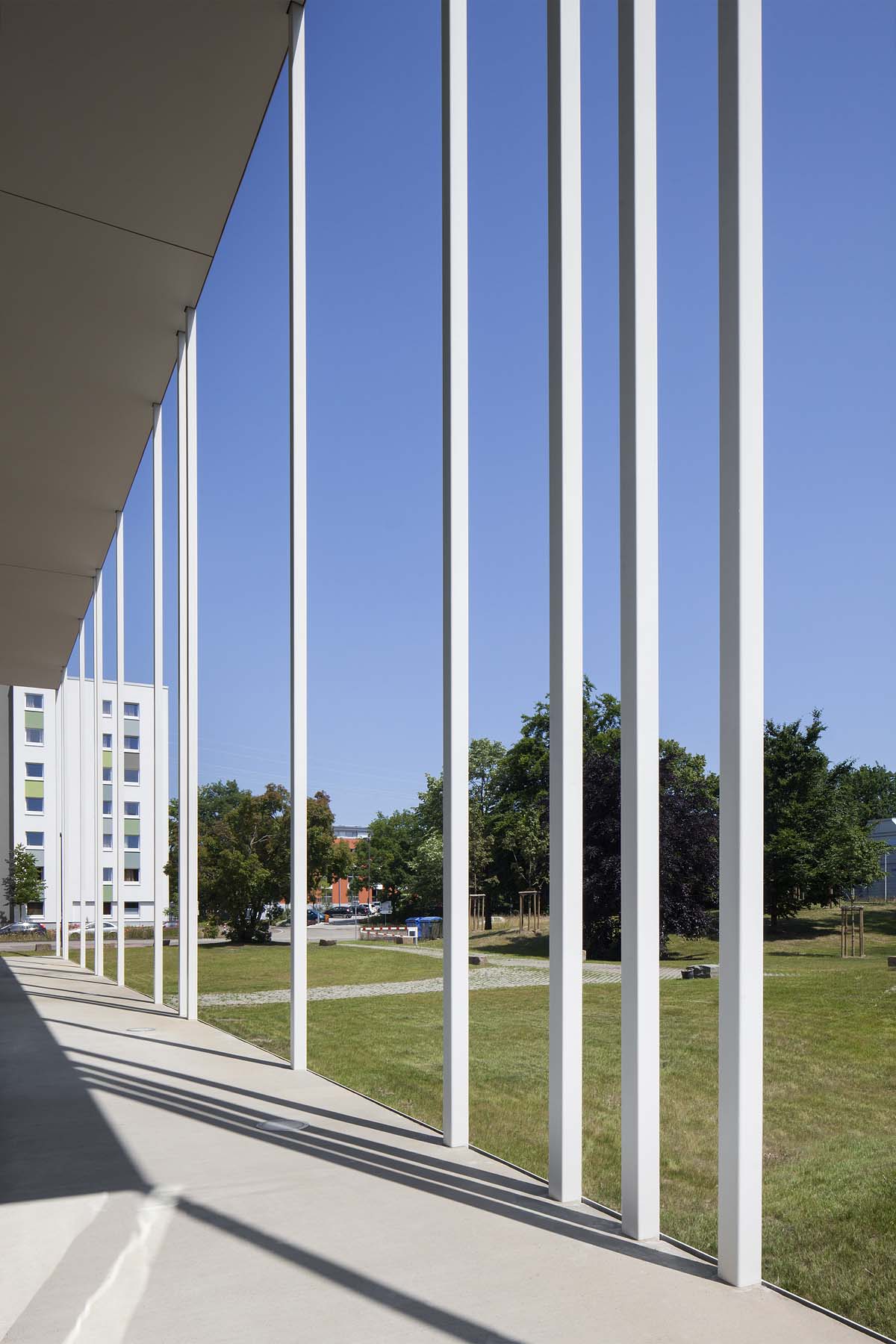 SSC UNI Düsseldorf kadawittfeldarchitektur  Architekturfotografie Jens Kirchner