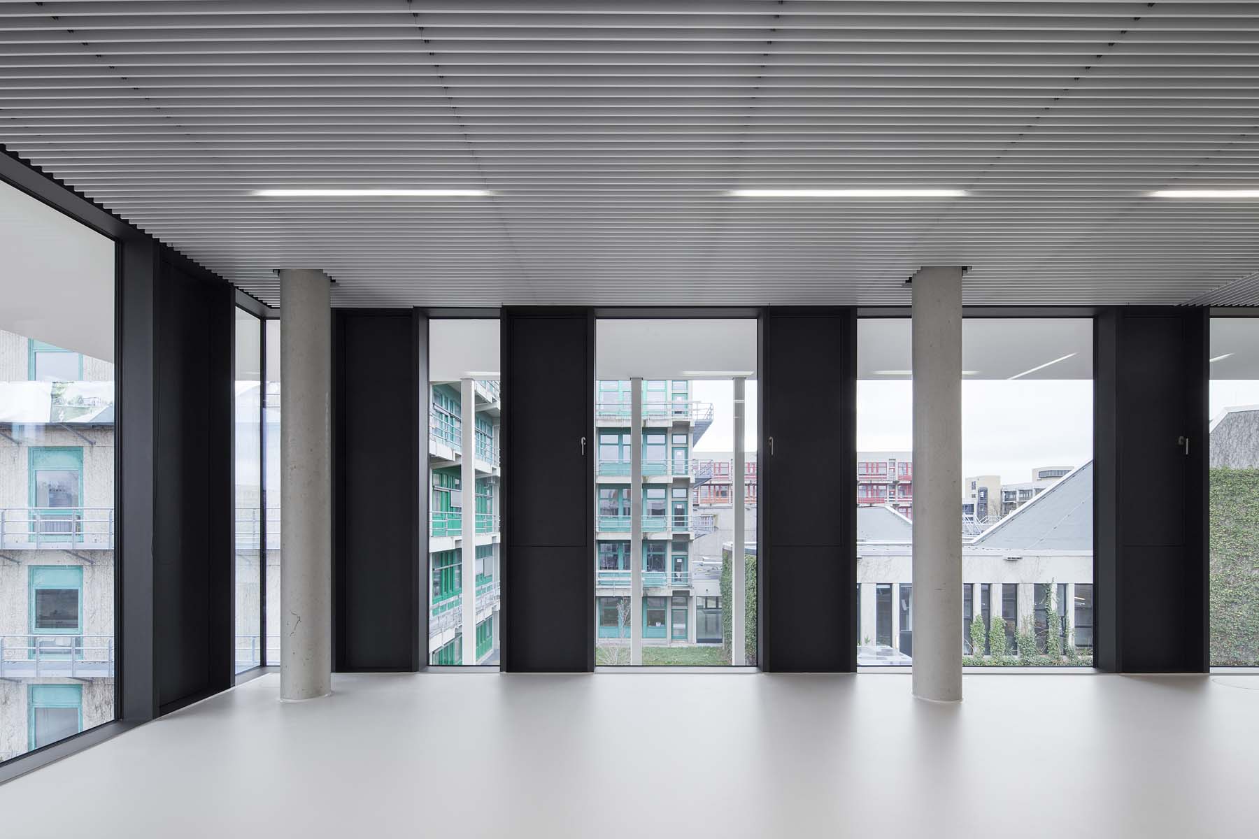 SSC UNI Düsseldorf kadawittfeldarchitektur  Architekturfotografie Jens Kirchner
