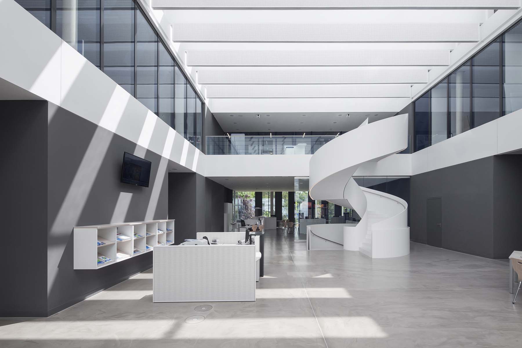 SSC UNI Düsseldorf kadawittfeldarchitektur  Architekturfotografie Jens Kirchner