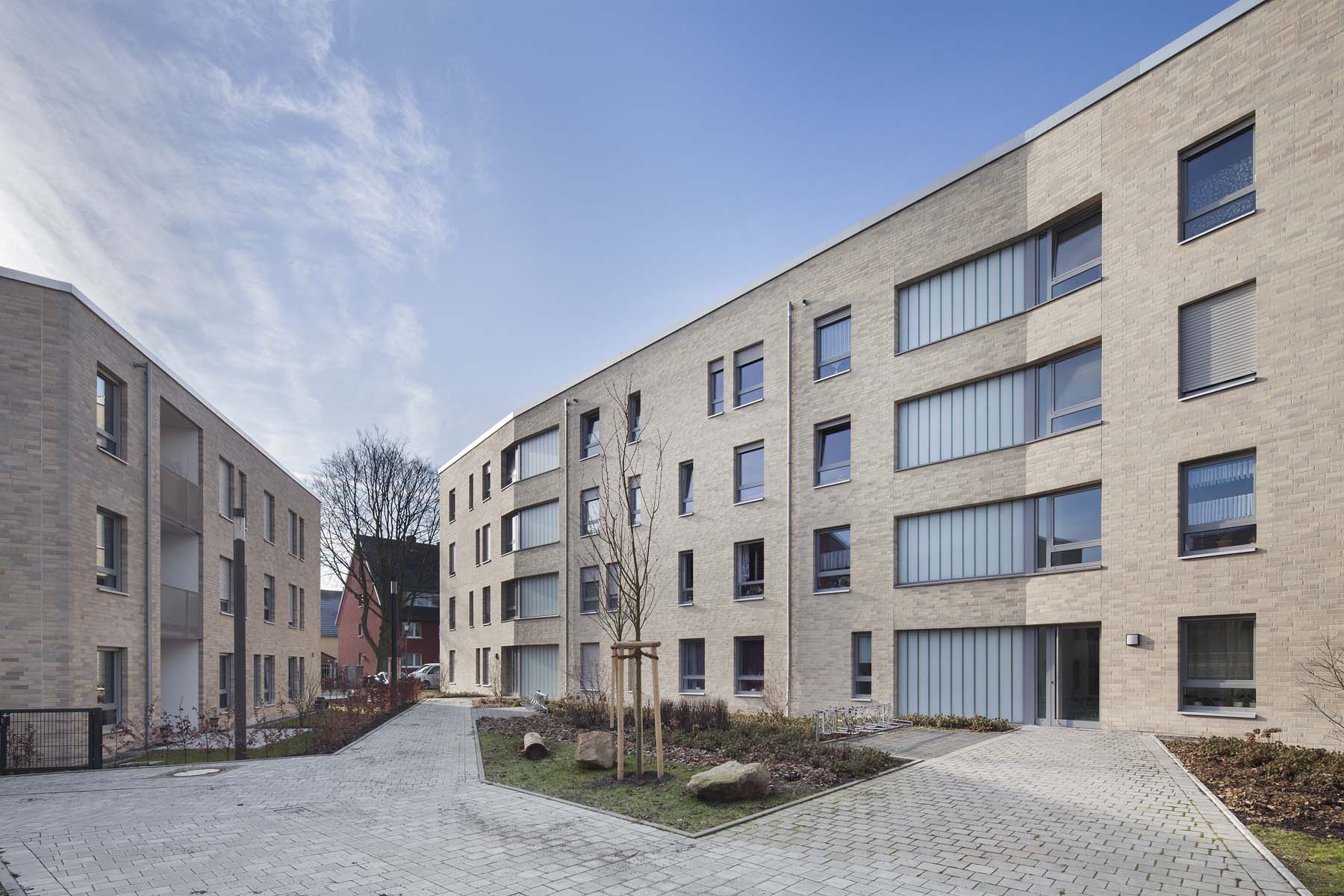 Wohnquartier Münster   DreiPass  Architekten      Architekturfotografie Jens Kirchner