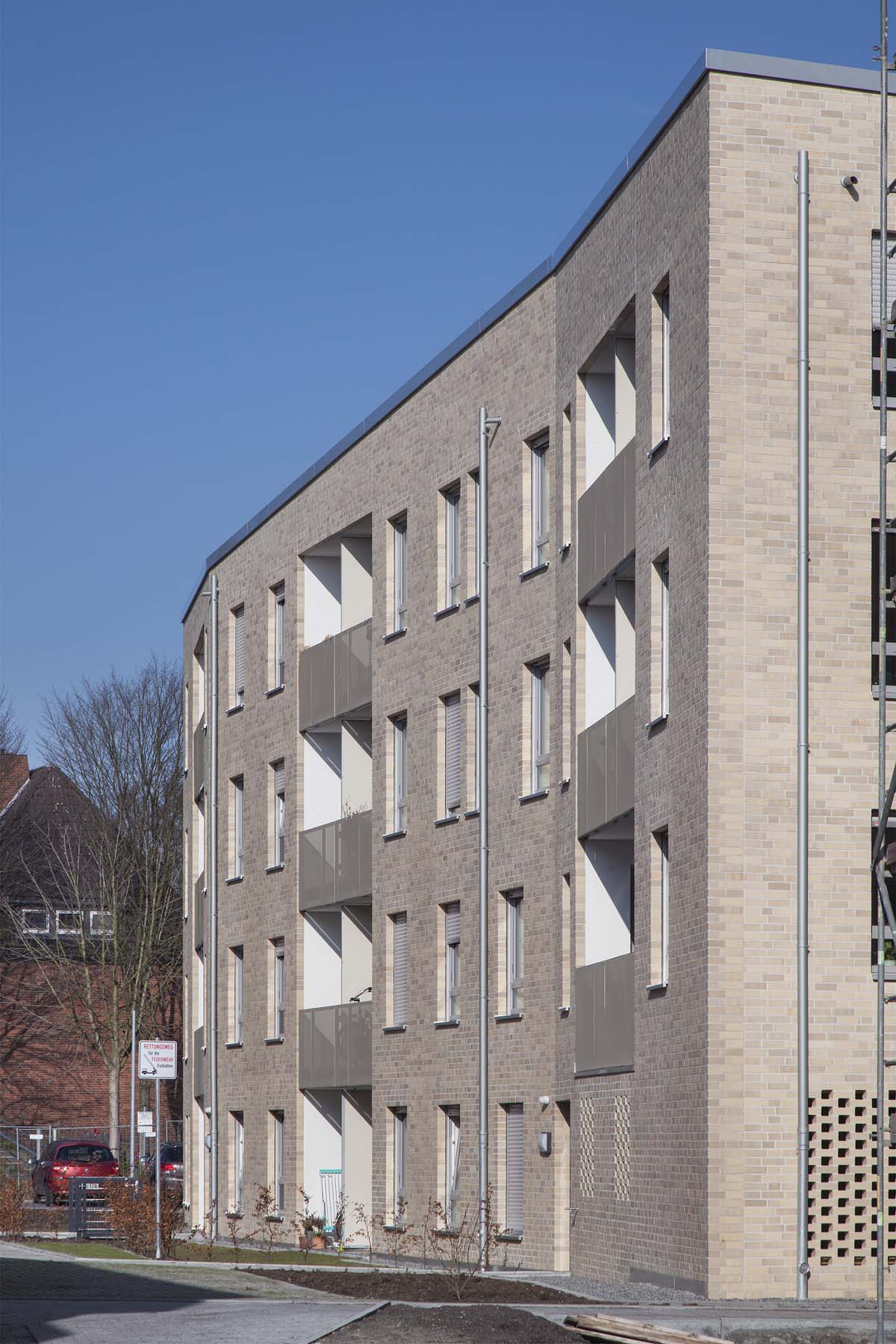 Wohnquartier Münster   DreiPass  Architekten      Architekturfotografie Jens Kirchner