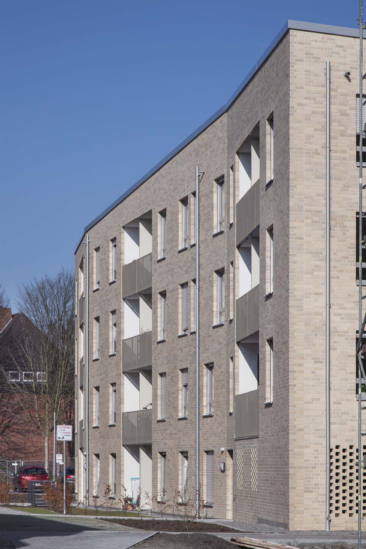 Wohnquartier Münster   DreiPass  Architekten      Architekturfotografie Jens Kirchner