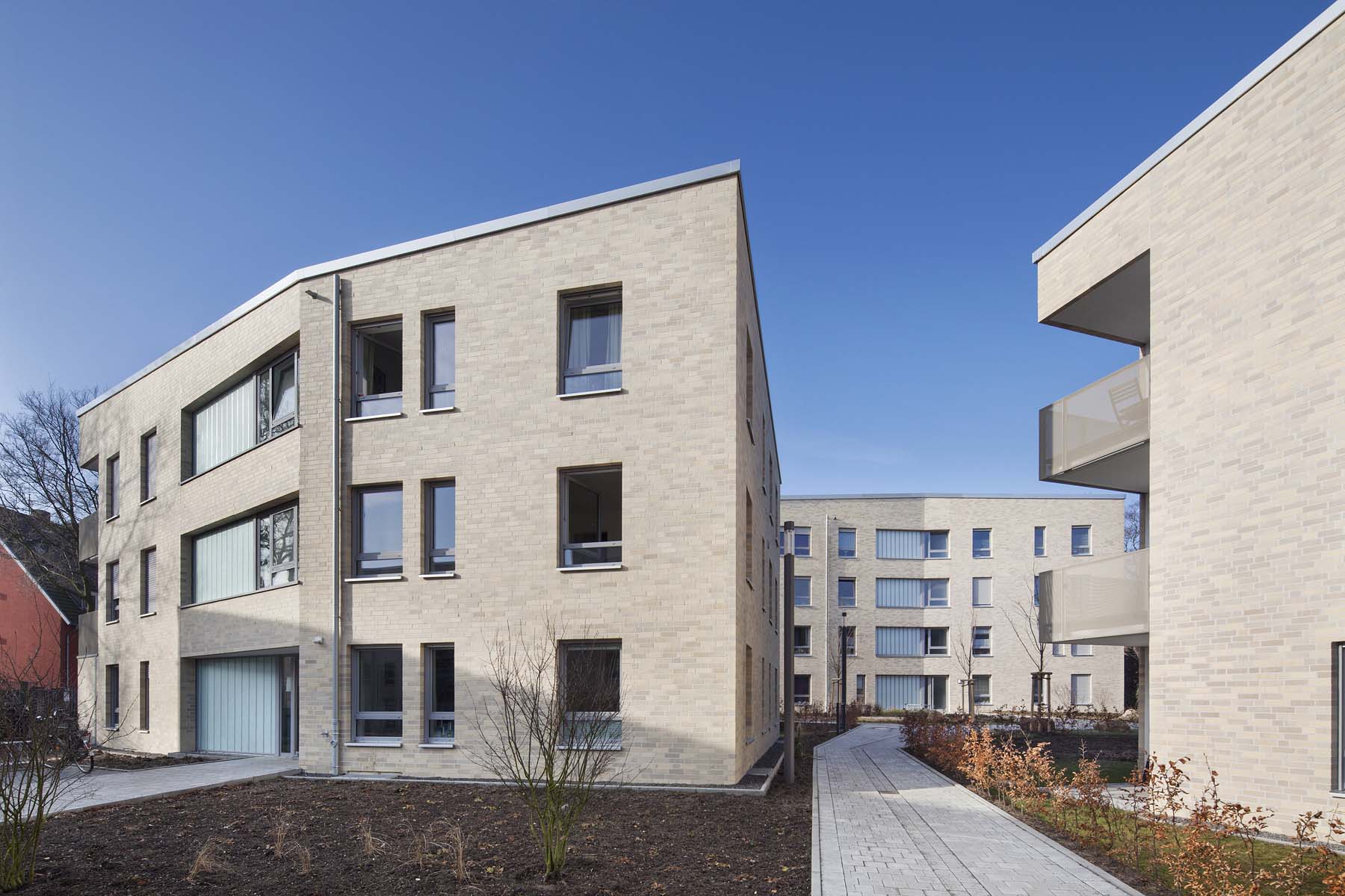 Wohnquartier Münster   DreiPass  Architekten      Architekturfotografie Jens Kirchner