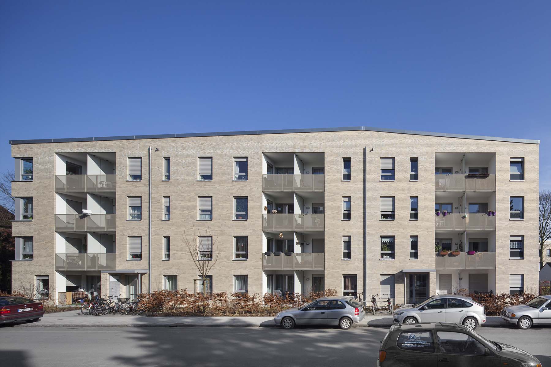 Wohnquartier Münster   DreiPass  Architekten      Architekturfotografie Jens Kirchner