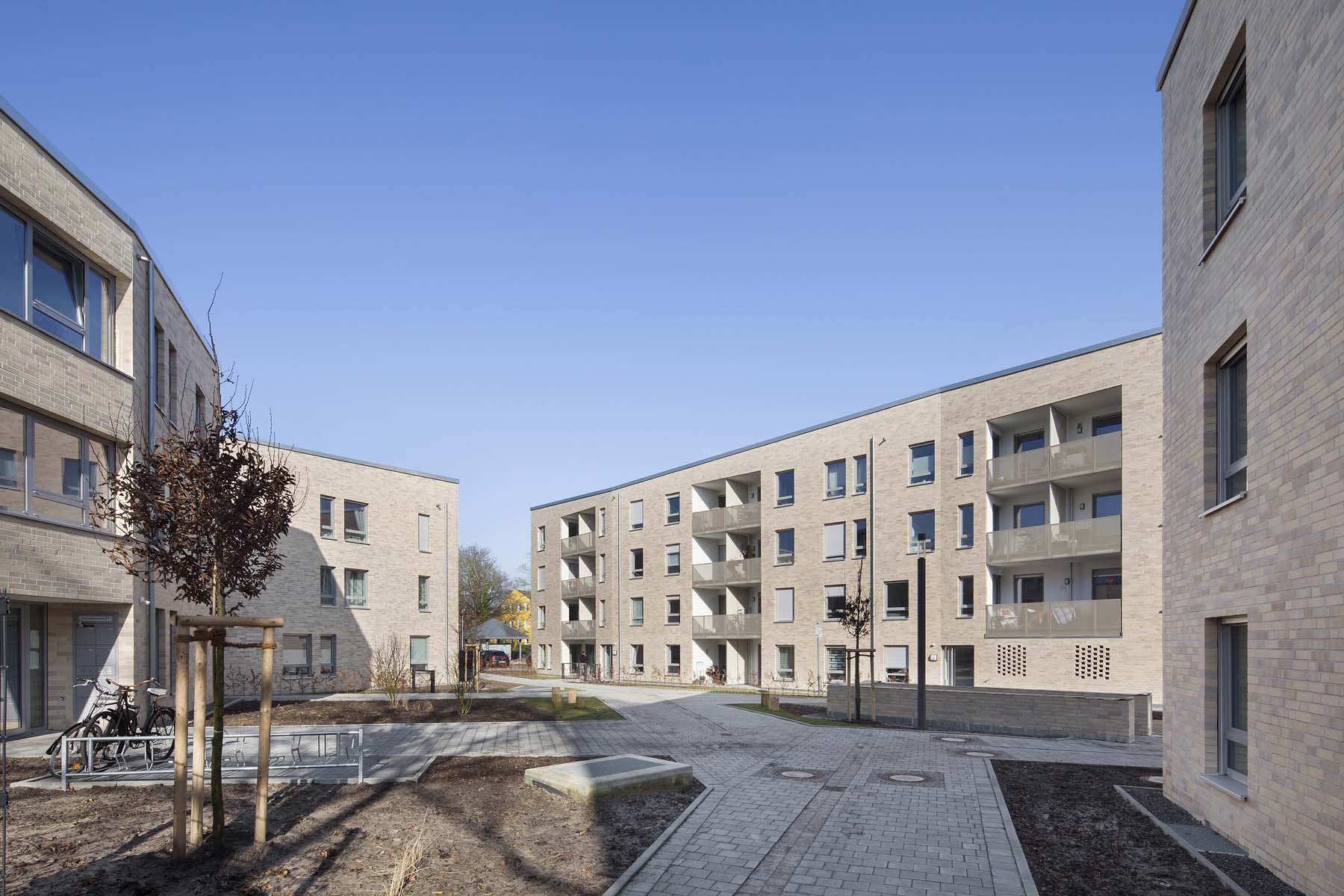 Wohnquartier Münster   DreiPass  Architekten      Architekturfotografie Jens Kirchner
