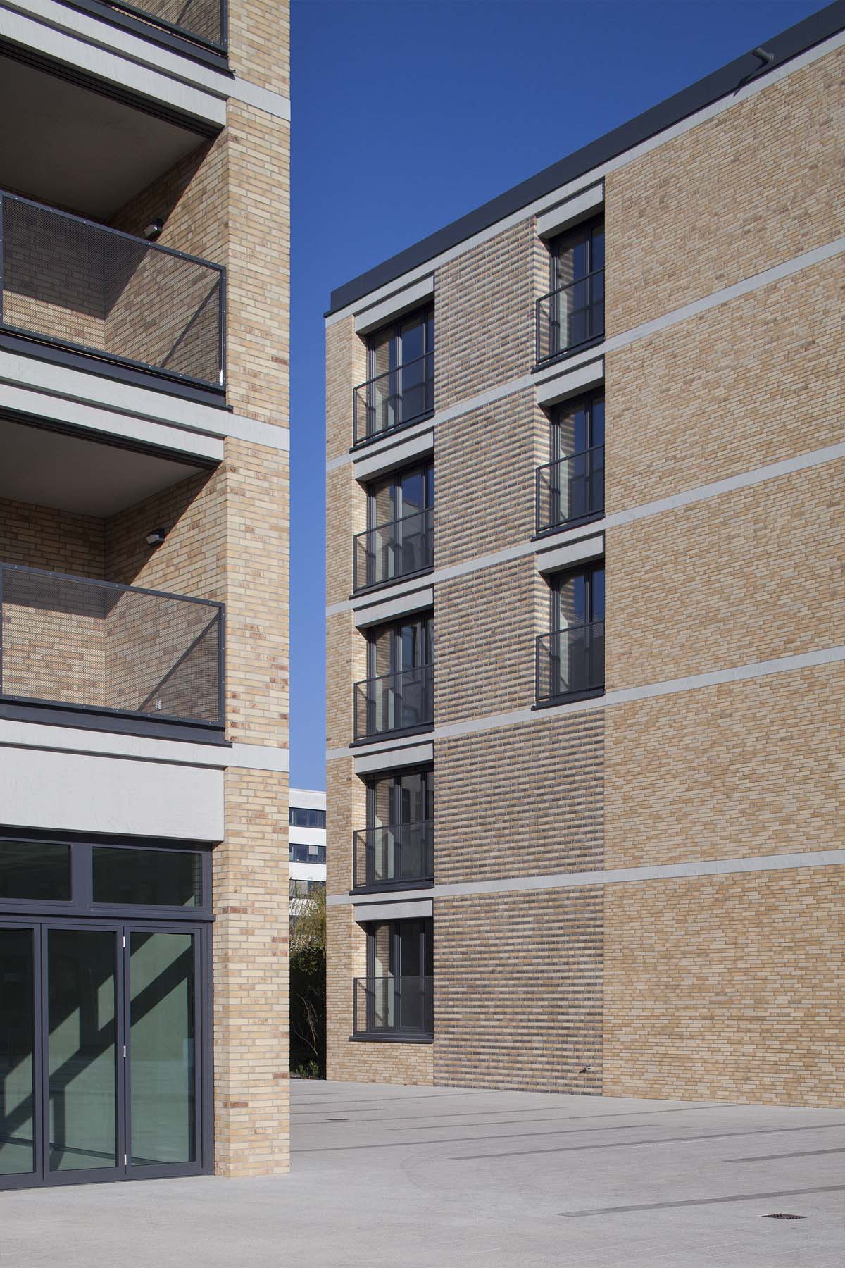 Wohnungsbau WA9 Düsseldorf  HPP Architekten      Architekturfotografie Jens Kirchner