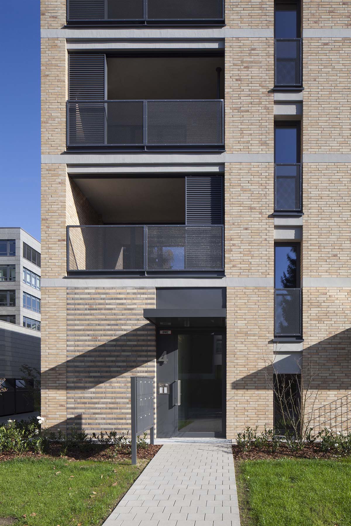 Wohnungsbau WA9 Düsseldorf  HPP Architekten      Architekturfotografie Jens Kirchner