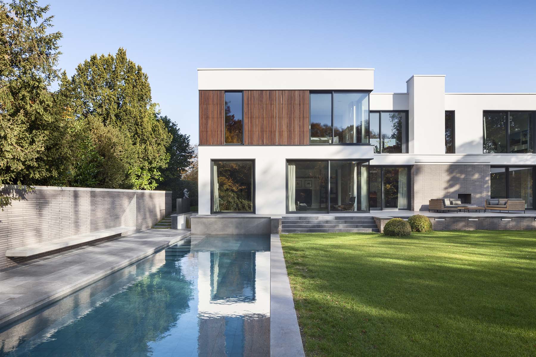 Villa A Düsseldorf   Geiselhart Musch Architekten      Architekturfotografie Jens Kirchner