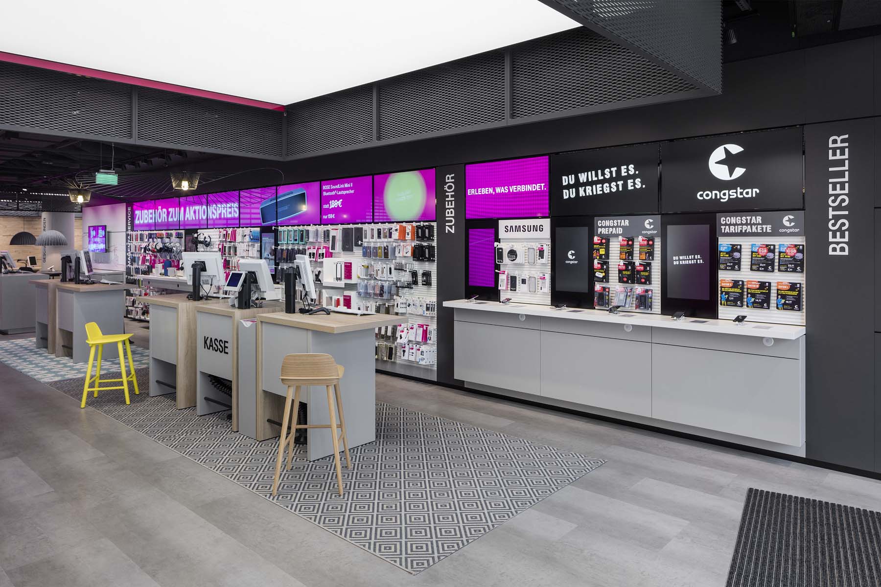 Telekom Flagshipstore München   Telekom Flagshipstore München    Architekturfotografie Jens Kirchner