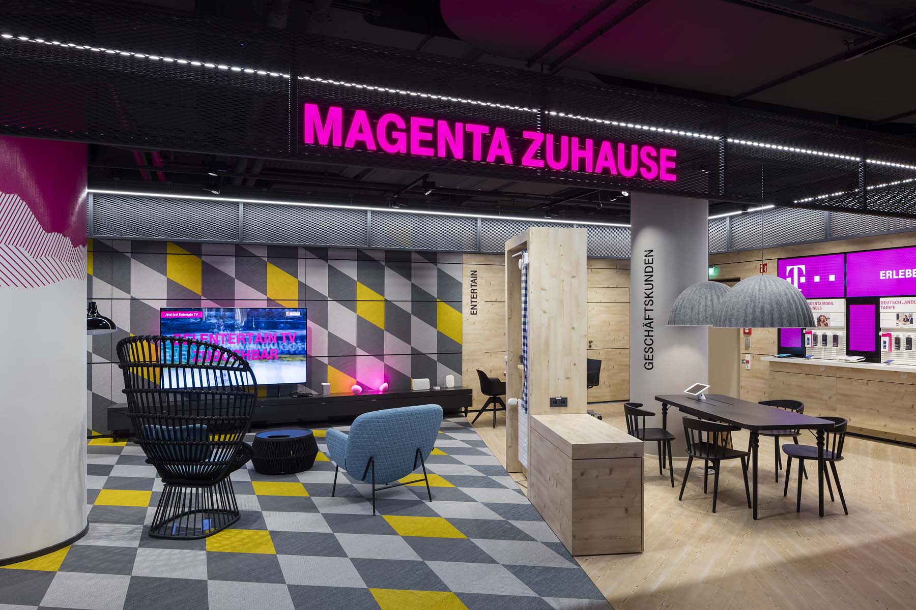 Telekom Flagshipstore München   Telekom Flagshipstore München    Architekturfotografie Jens Kirchner