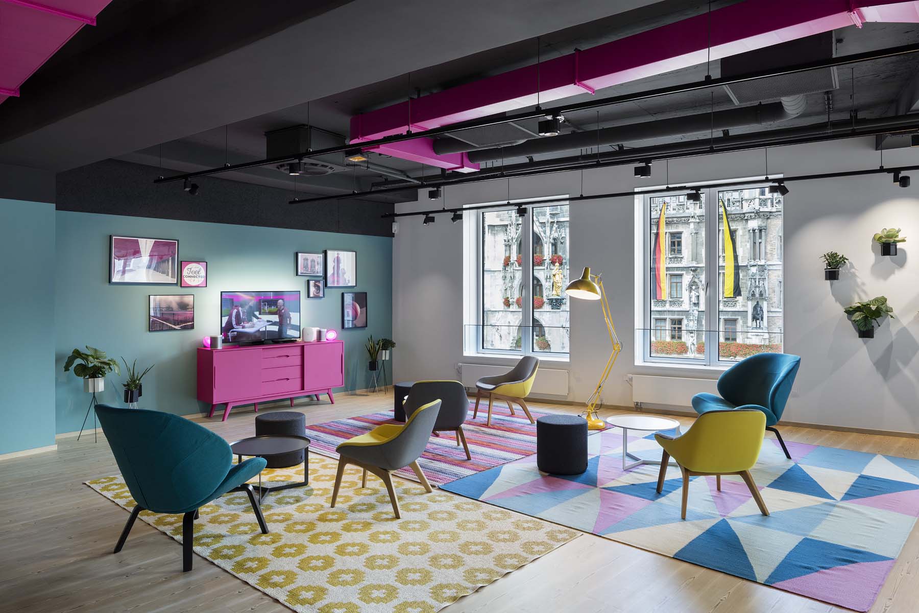 Telekom Flagshipstore München   Telekom Flagshipstore München    Architekturfotografie Jens Kirchner