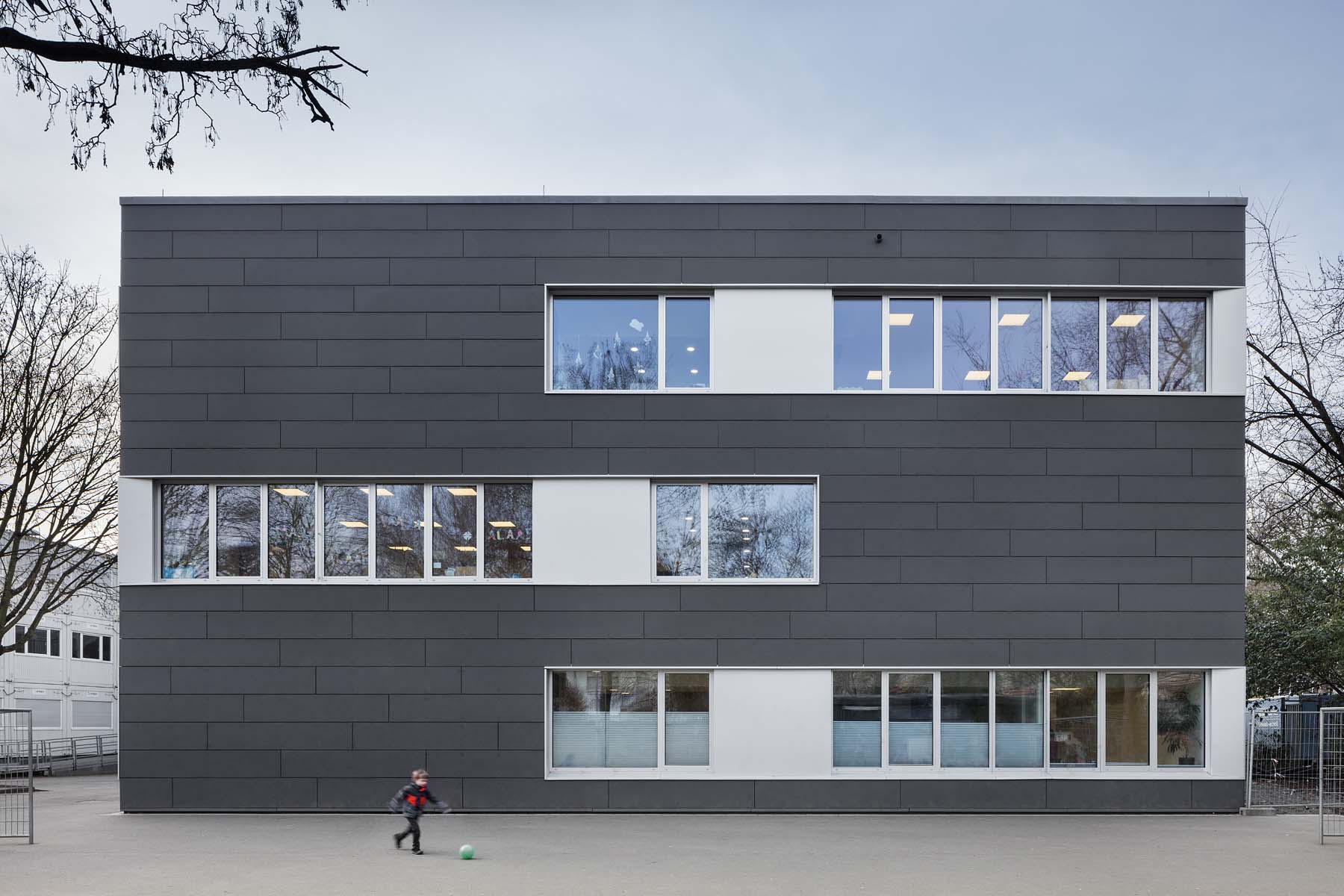 Marie Kahle Gesamtschule Bonn  Hahn Helten Architekten   Architekturfotografie Jens Kirchner