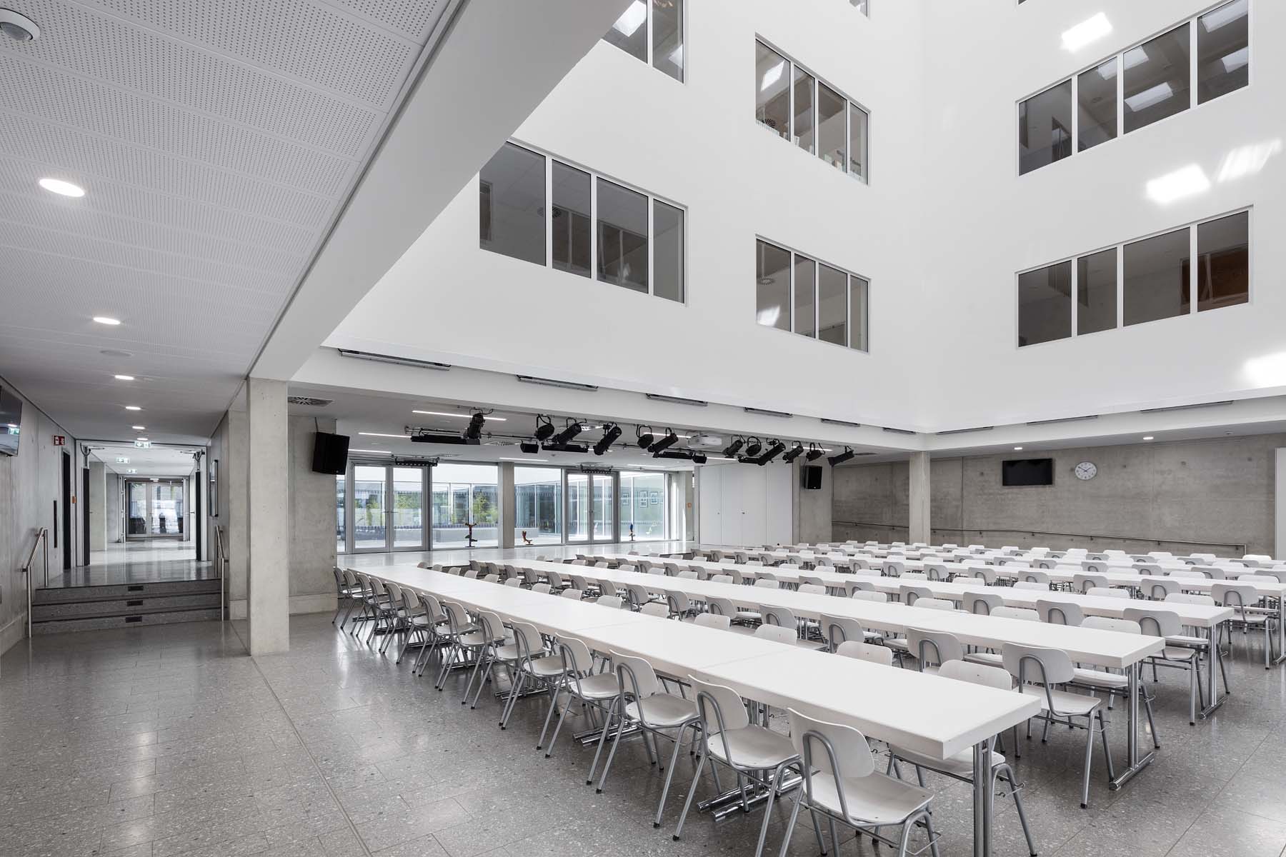Marie Kahle Gesamtschule Bonn  Hahn Helten Architekten   Architekturfotografie Jens Kirchner