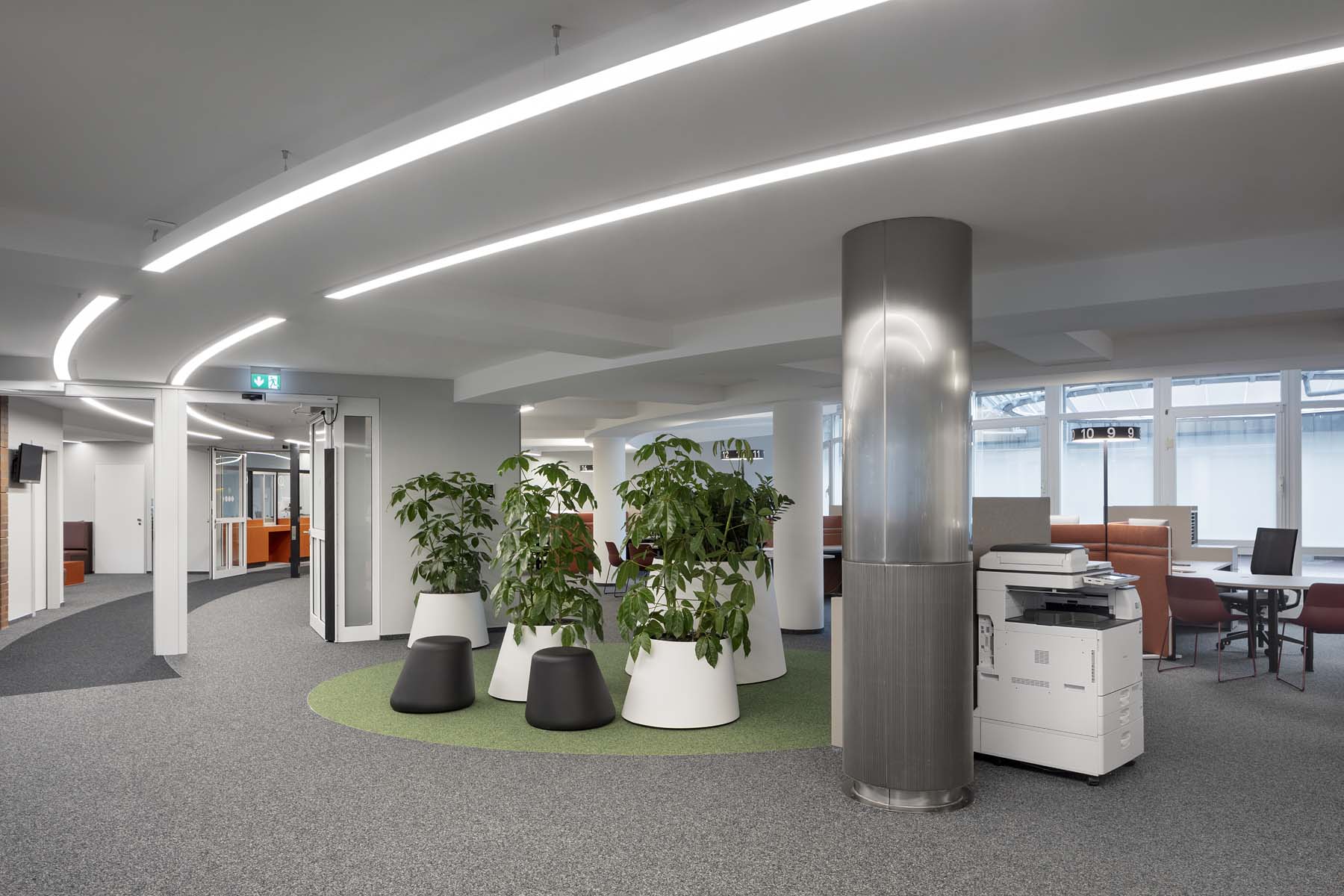 Bürgerbüro Neuss  UKW Innenarchitekten    Architekturfotografie Jens Kirchner