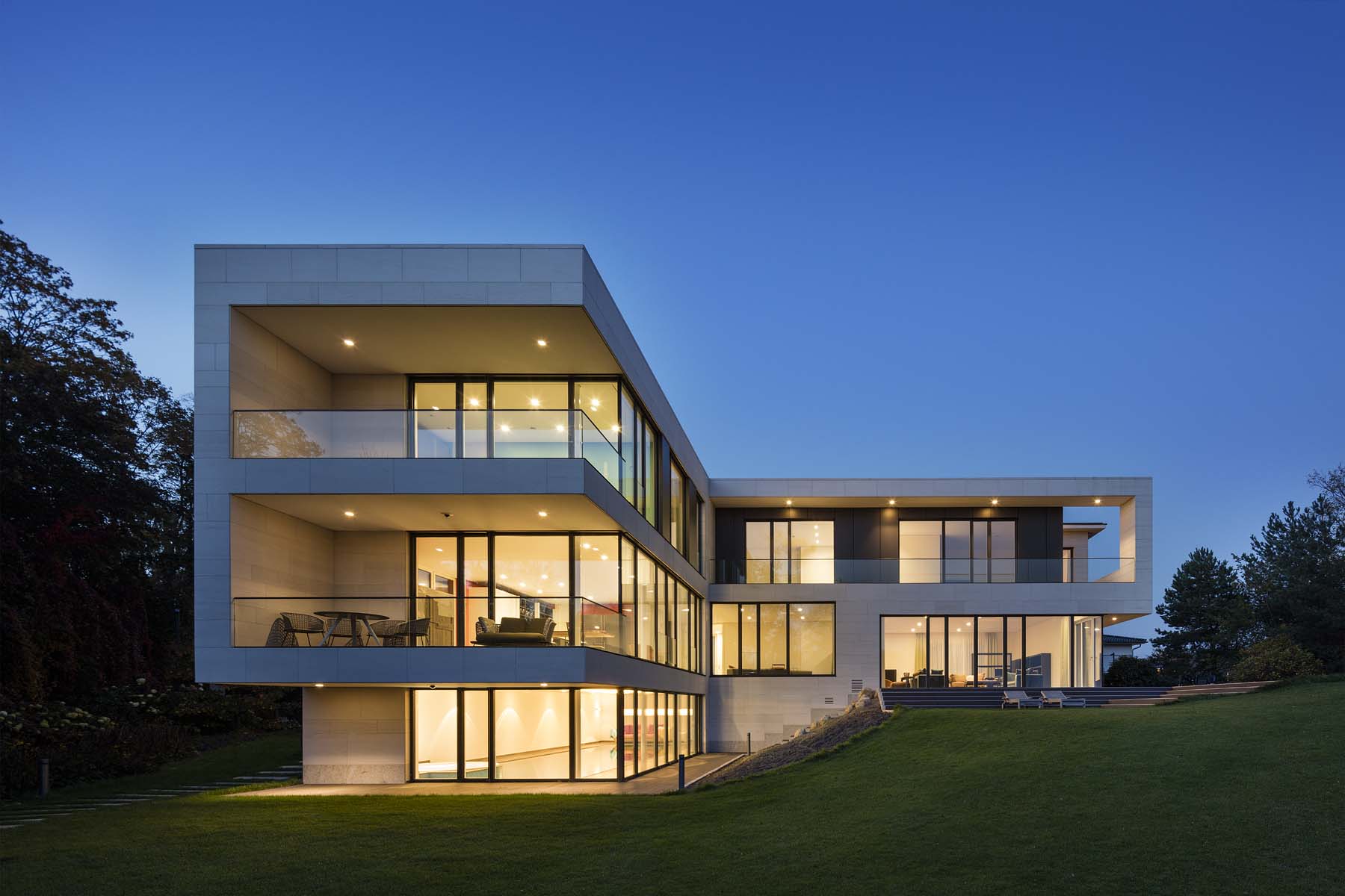 Villa Wannsee  Schröder Partner Architekten    Architekturfotografie Jens Kirchner