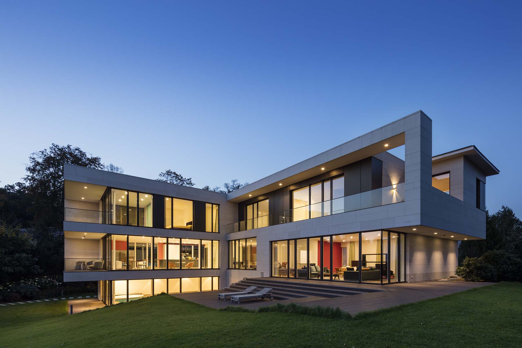 Villa Wannsee  Schröder Partner Architekten    Architekturfotografie Jens Kirchner