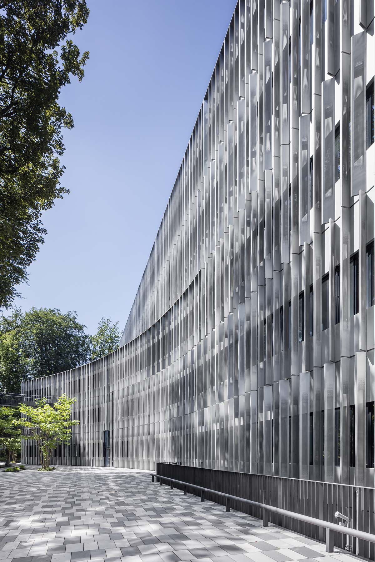 Sporthochschule Köln kadawittfeldarchitektur Fassade Architekturfotografie Jens Kirchner