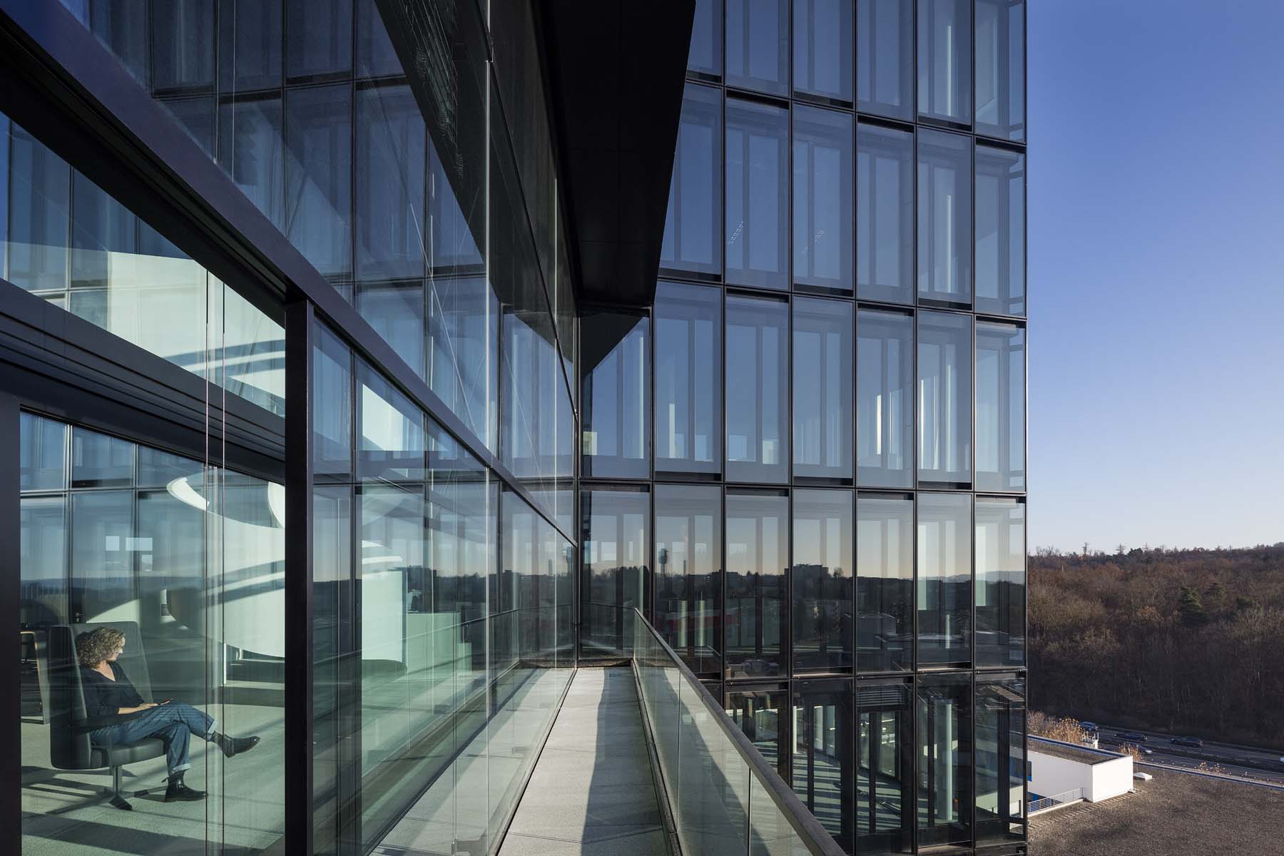 Bitzer Sindelfingen Kadawittfeldarchitektur  Fassade Aussicht Architekturfotografie Jens Kirchner