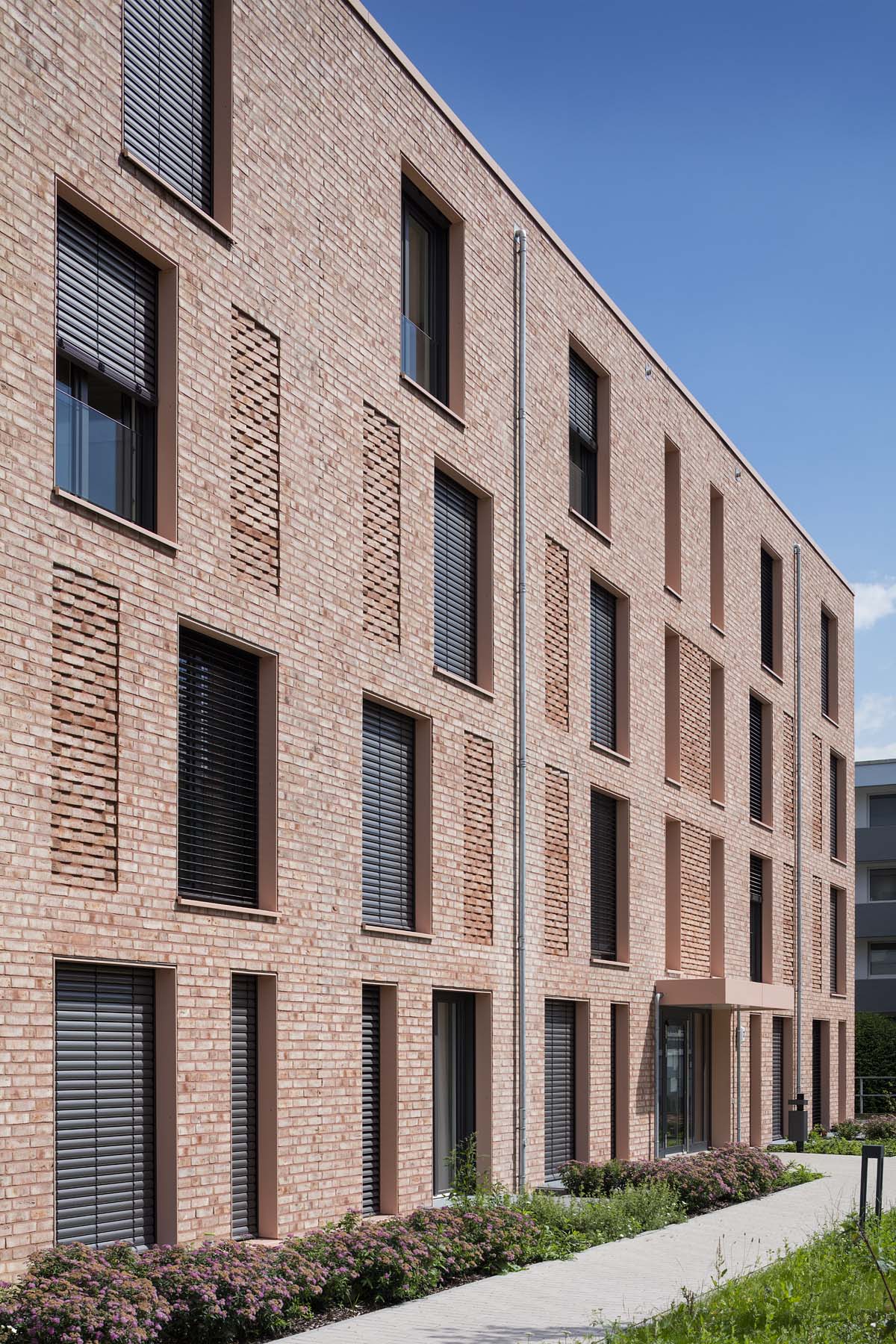 Sporthochschule Köln kadawittfeldarchitektur Ansicht Fassade  Architekturfotografie Jens Kirchner