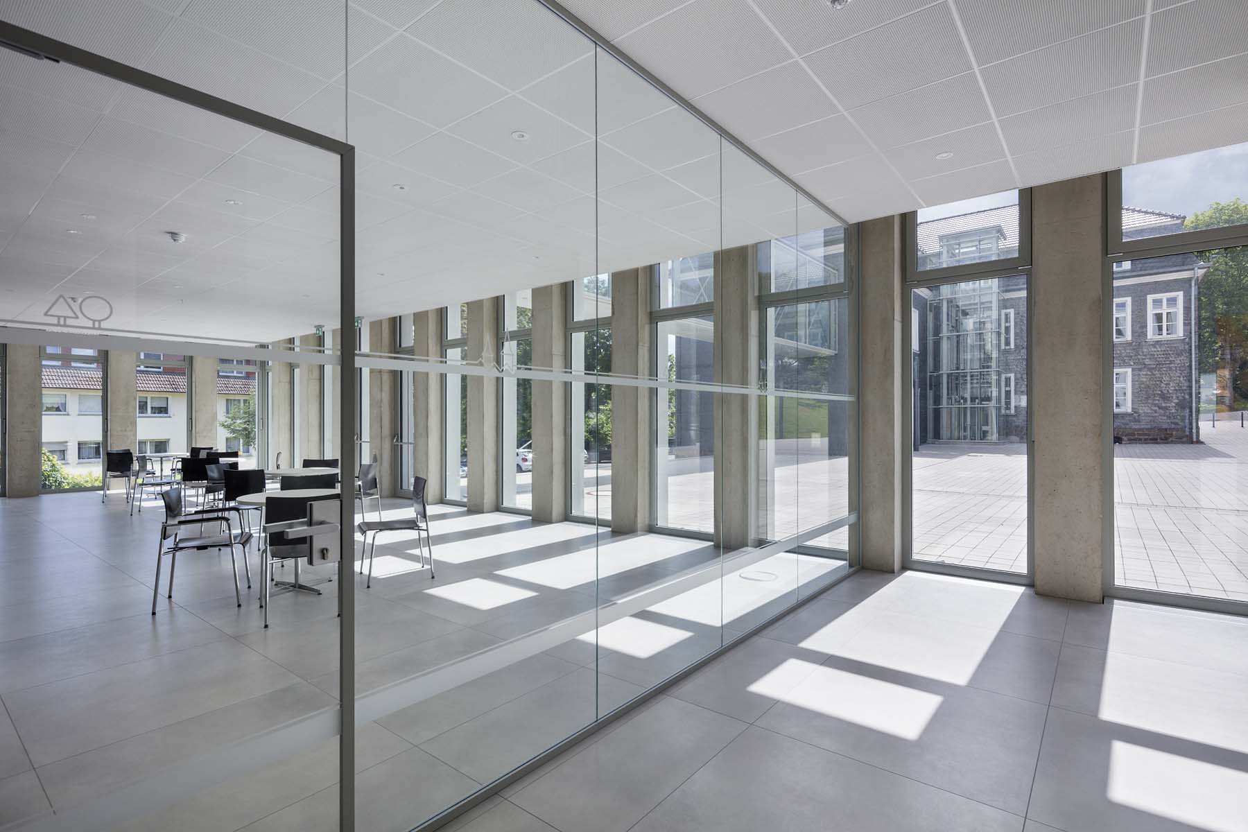Bürgerdorf Waldbröl Archwerk       Innenraum   Architekturfotografie Jens Kirchner
