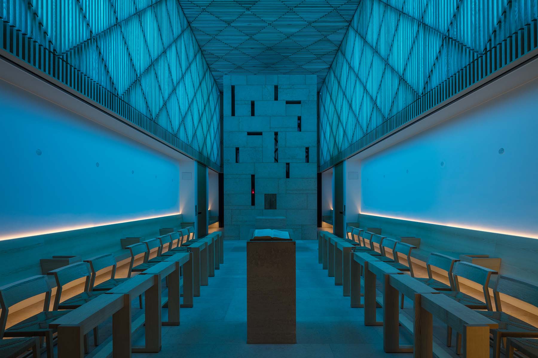 Priesterseminar Paderborn   Arens Faulhaber Lichtplanerinnen  Jens Kirchner ArchitekturFotografie