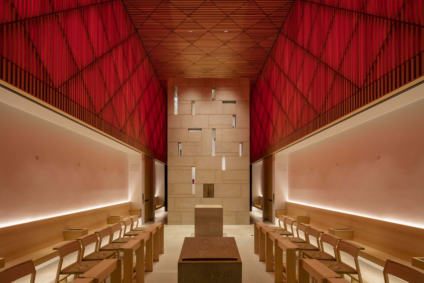 Priesterseminar Paderborn   Arens Faulhaber Lichtplanerinnen  Jens Kirchner ArchitekturFotografie