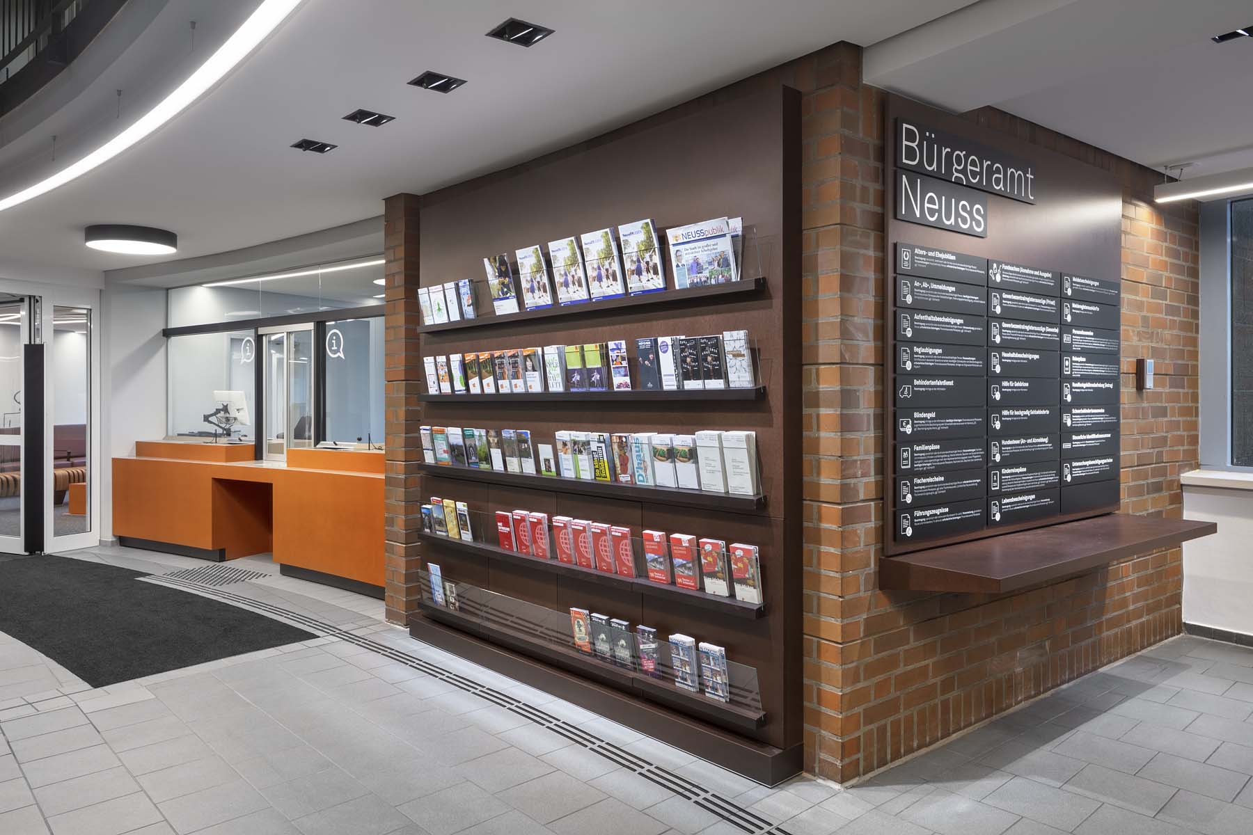 Bürgerbüro Neuss  UKW Innenarchitekten  Interior Innenarchitektur   Jens Kirchner Architekturfotografie