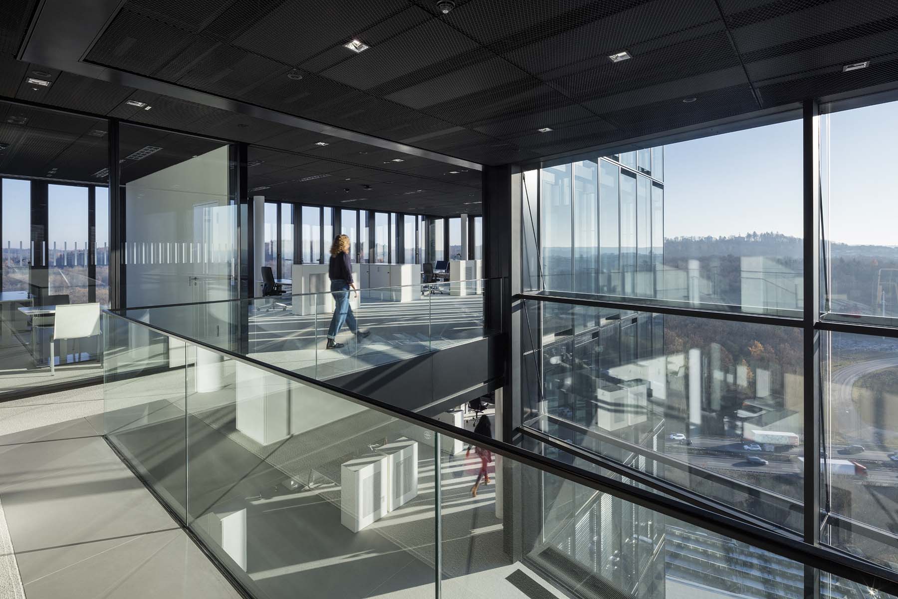 Bitzer Sindelfingen Kadawittfeldarchitektur   Büro Fassade Aussicht Architekturfotografie Jens Kirchner