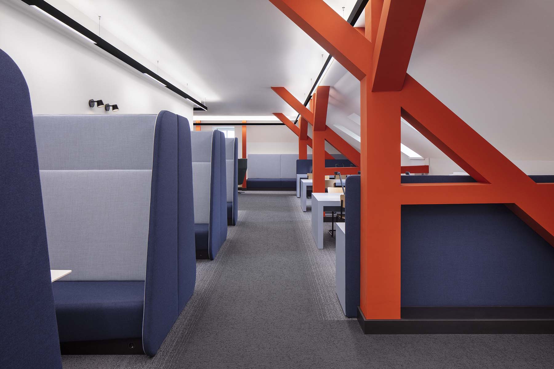 Uni Bibliothek Osnabrück   UKW Innenarchitekten      Jens Kirchner ArchitekturFotografie