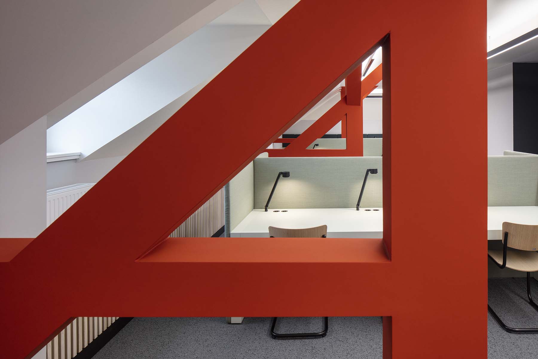 Uni Bibliothek Osnabrück   UKW Innenarchitekten      Jens Kirchner ArchitekturFotografie