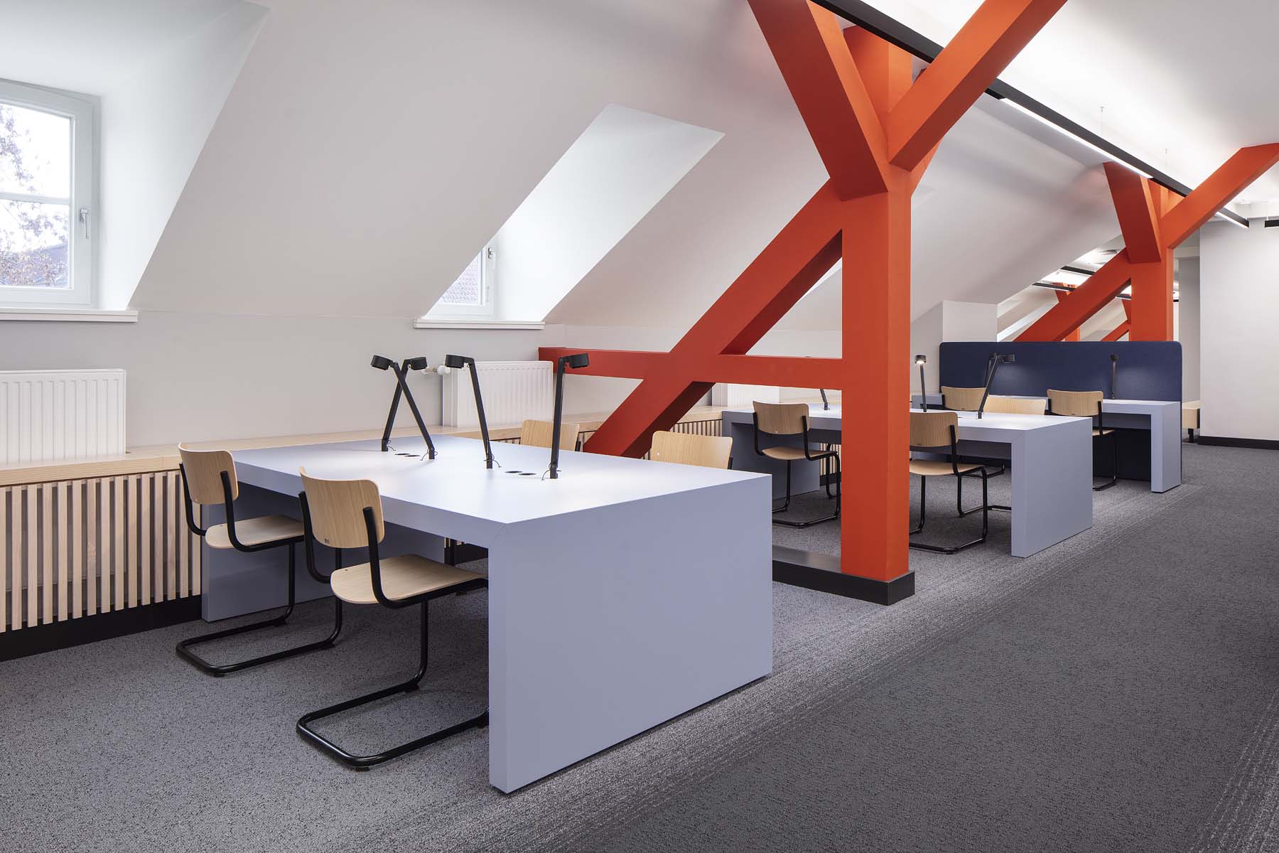 Uni Bibliothek Osnabrück   UKW Innenarchitekten      Jens Kirchner ArchitekturFotografie