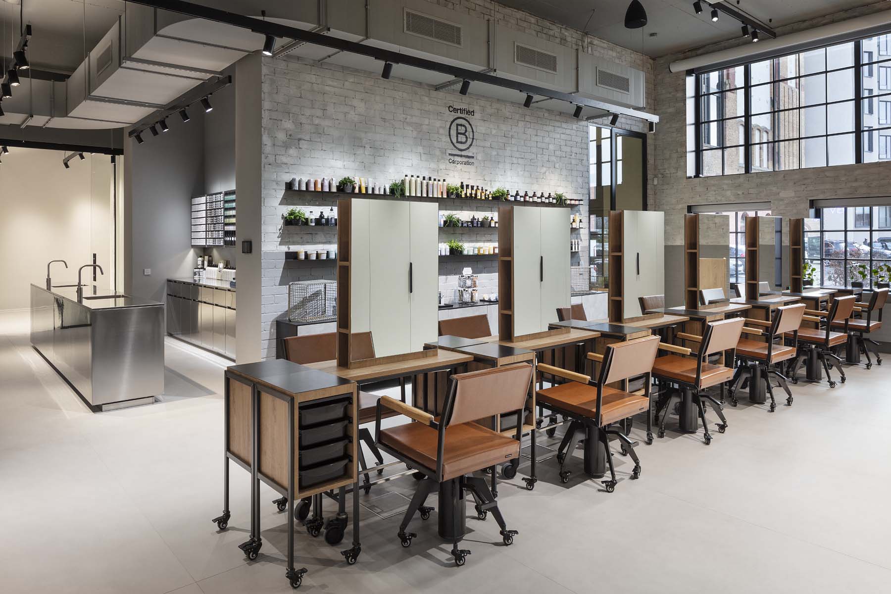 Davines Plange Mühle Düsseldorf   Melody Weir Interior Design   Jens Kirchner ArchitekturFotografie