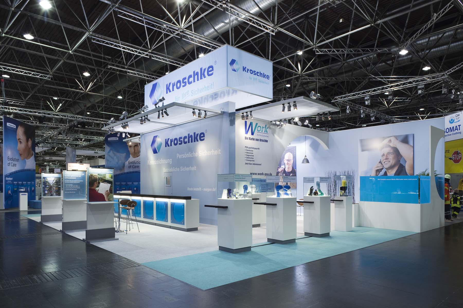 Messestand Hallmann Kroschke Messe Düsseldorf Gesamtansicht