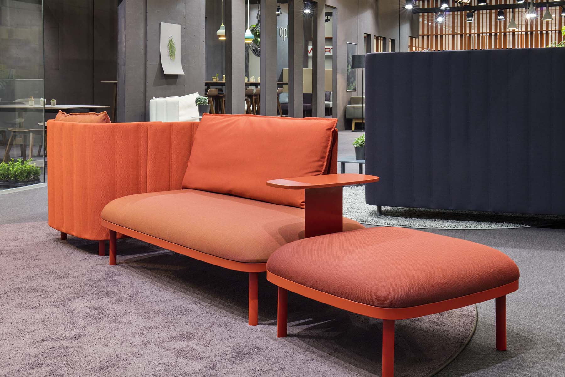 Ophelis Messestand Messe Orgatec Köln Produkt Möbel