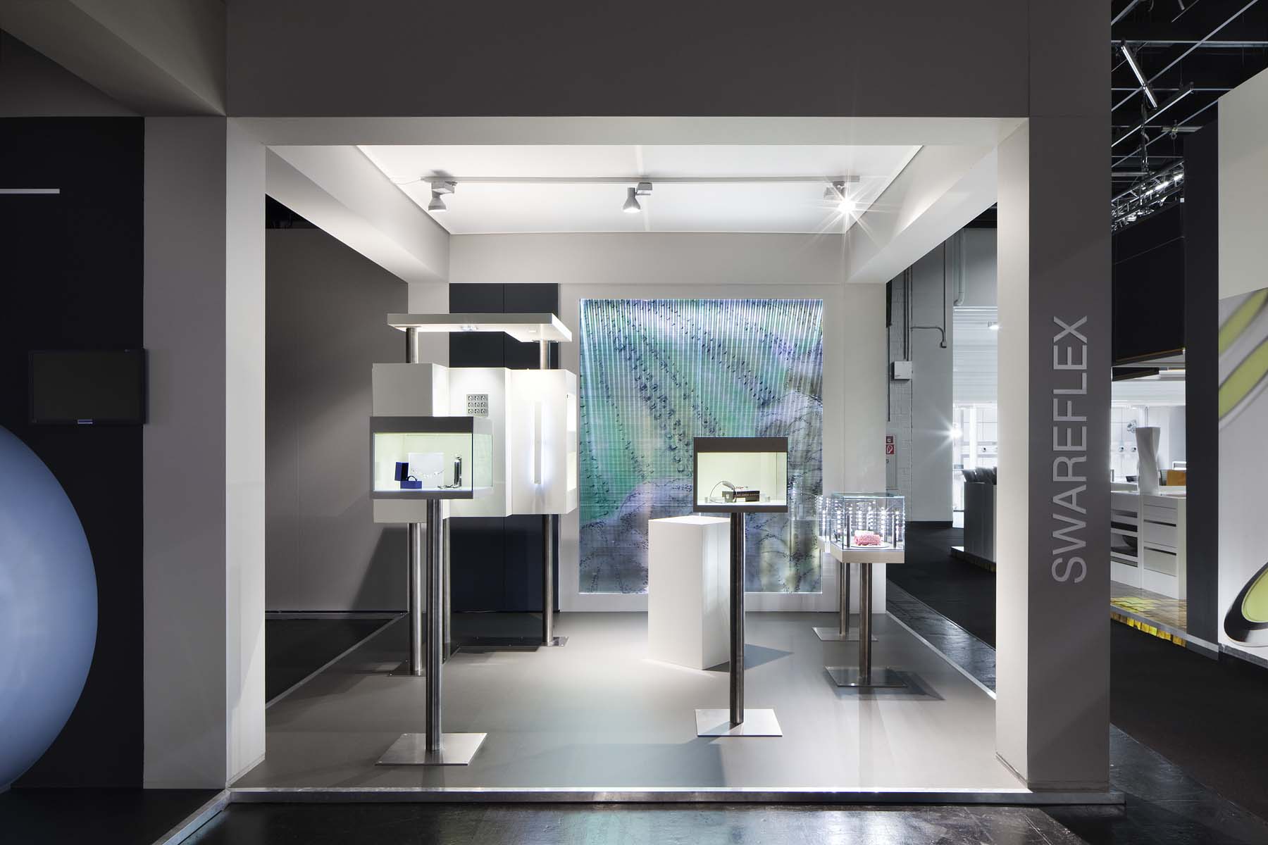 Swareflex Messestand Interzum Köln Frontansicht