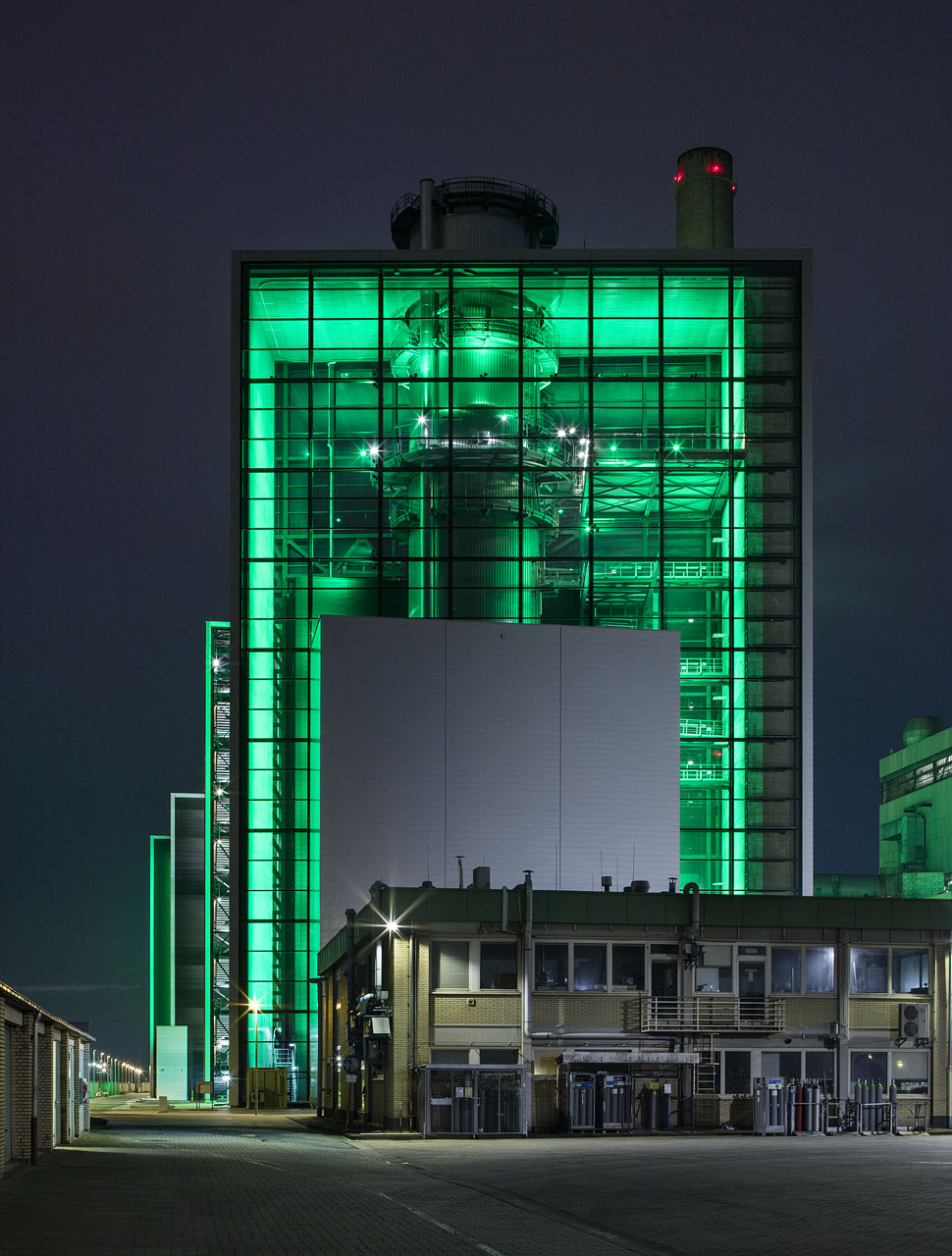Kraftwerk Lausward Düsseldorf kadawittfeldarchitektur  Architekturfotografie Jens Kirchner