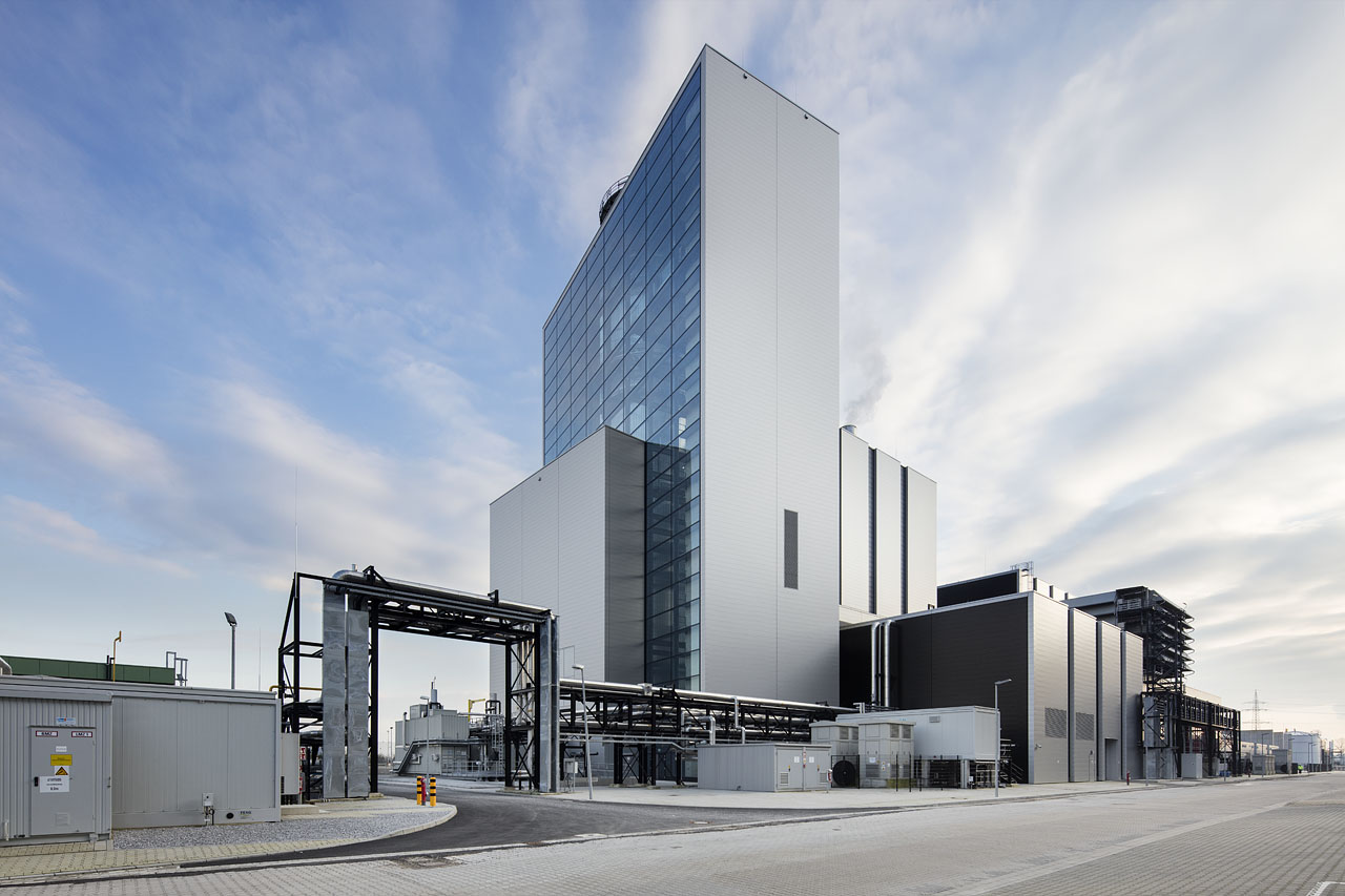 Kraftwerk Lausward Düsseldorf kadawittfeldarchitektur  Architekturfotografie Jens Kirchner