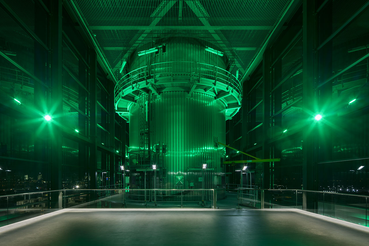 Kraftwerk Lausward Düsseldorf kadawittfeldarchitektur  Architekturfotografie Jens Kirchner