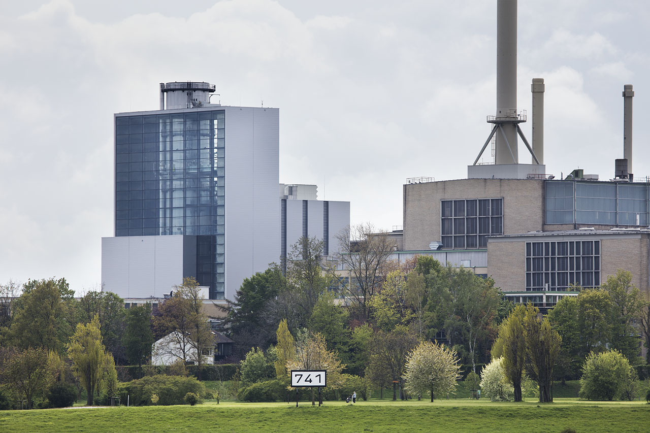 Kraftwerk Lausward Düsseldorf kadawittfeldarchitektur  Architekturfotografie Jens Kirchner