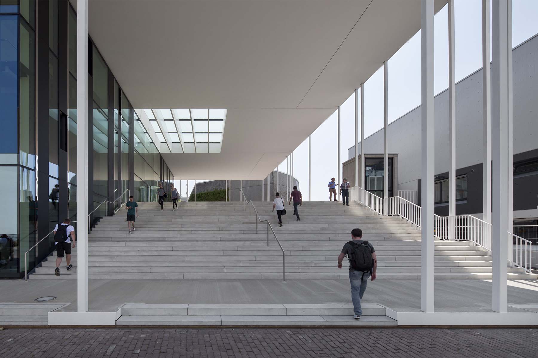 SSC UNI Düsseldorf kadawittfeldarchitektur  Architekturfotografie Jens Kirchner