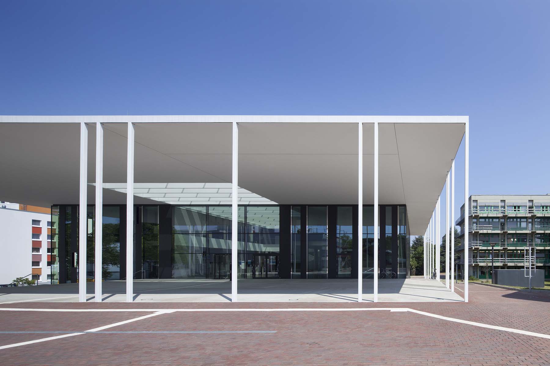 SSC UNI Düsseldorf kadawittfeldarchitektur  Architekturfotografie Jens Kirchner