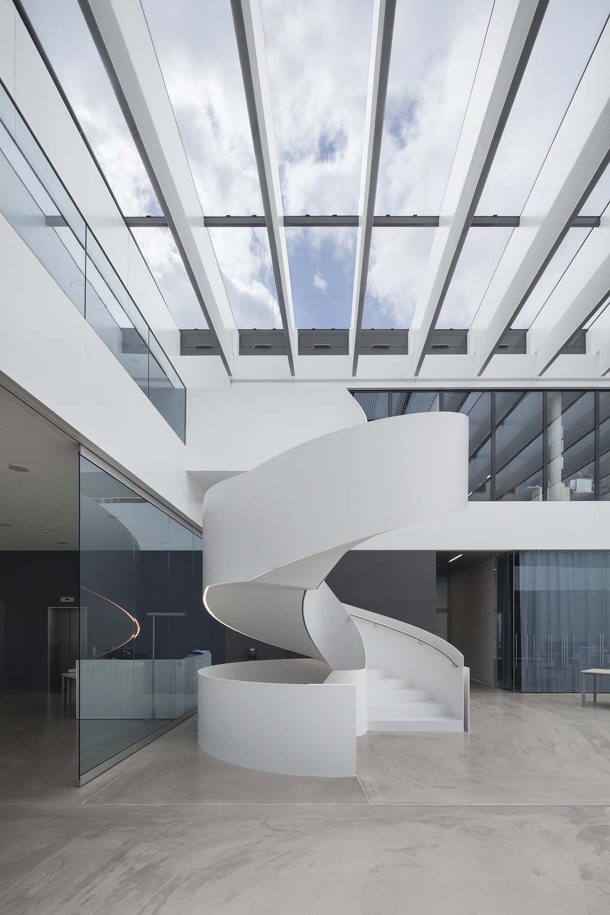 SSC UNI Düsseldorf kadawittfeldarchitektur  Architekturfotografie Jens Kirchner