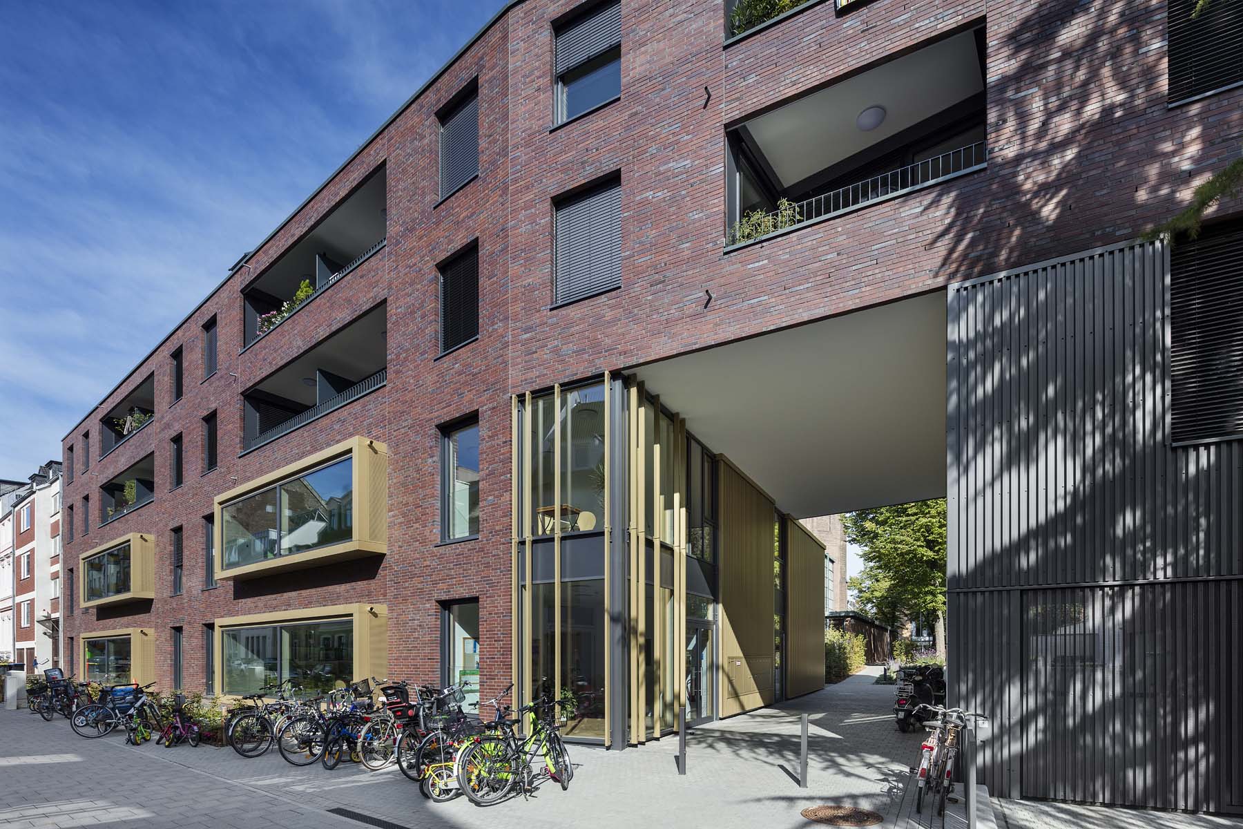 Kita Köln Lepel und Lepel Architektur  Gesamtansicht  Architekturfotografie Jens Kirchner