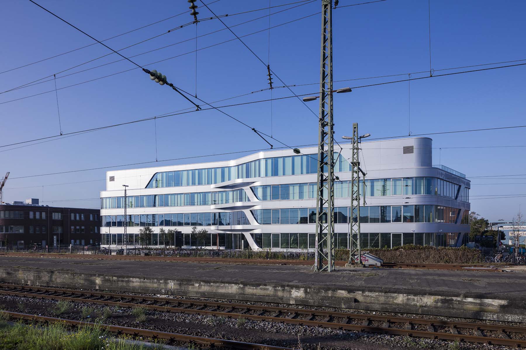 Environ Rheine Kresings Architekten  Gesamtansicht  Foyer Architekturfotografie Jens Kirchner