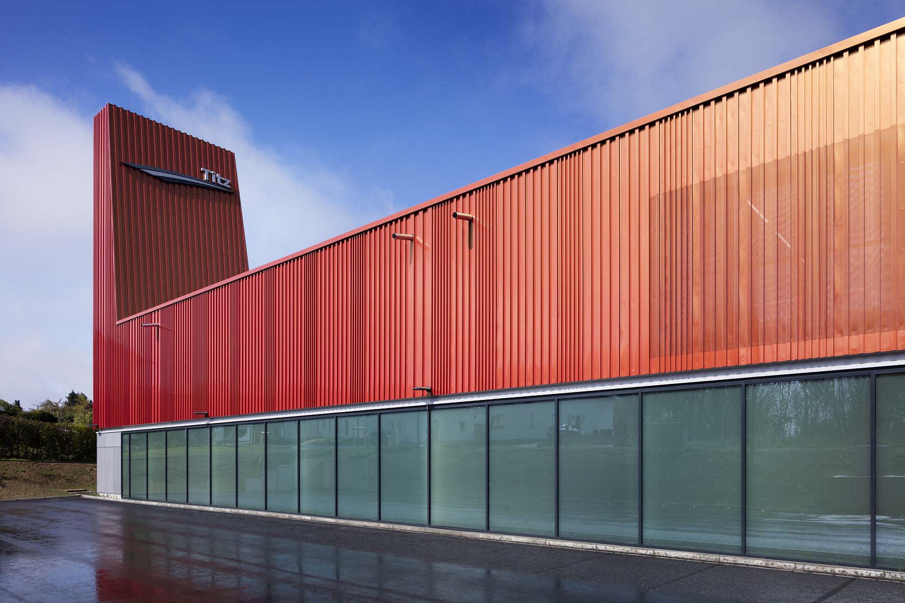 Feuerwehrwache Titz Lepel und Lepel Architekten       	 Architekturfotografie Jens Kirchner