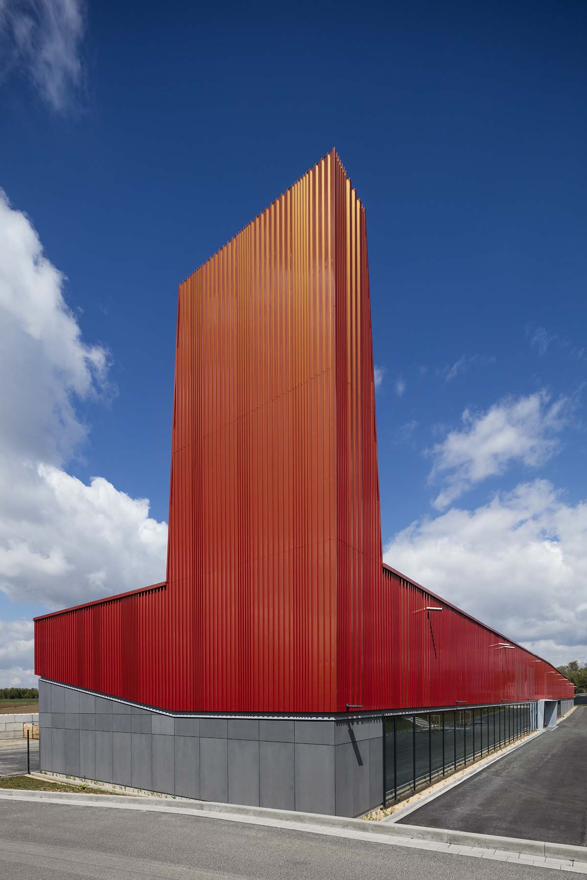 Feuerwehrwache Titz Lepel und Lepel Architekten       	 Architekturfotografie Jens Kirchner