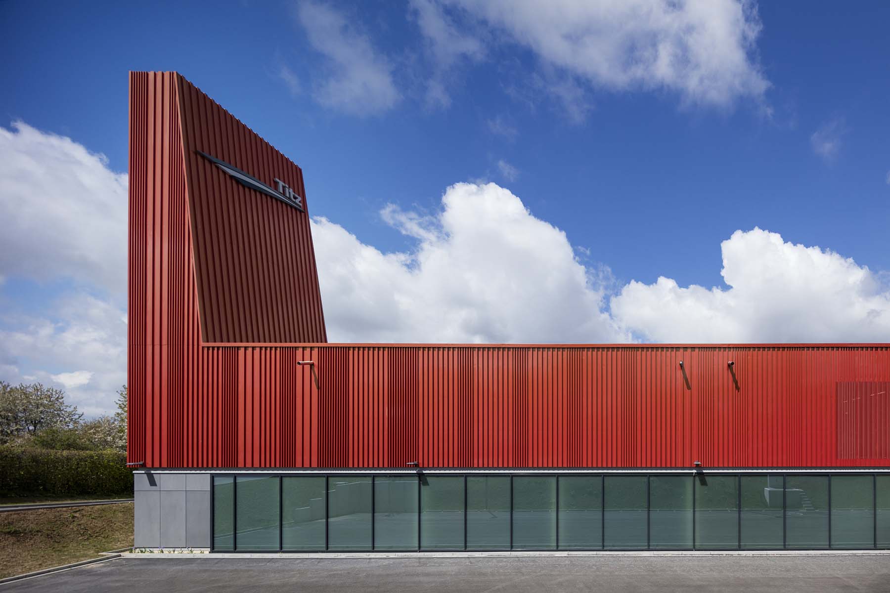 Feuerwehrwache Titz Lepel und Lepel Architekten       	 Architekturfotografie Jens Kirchner