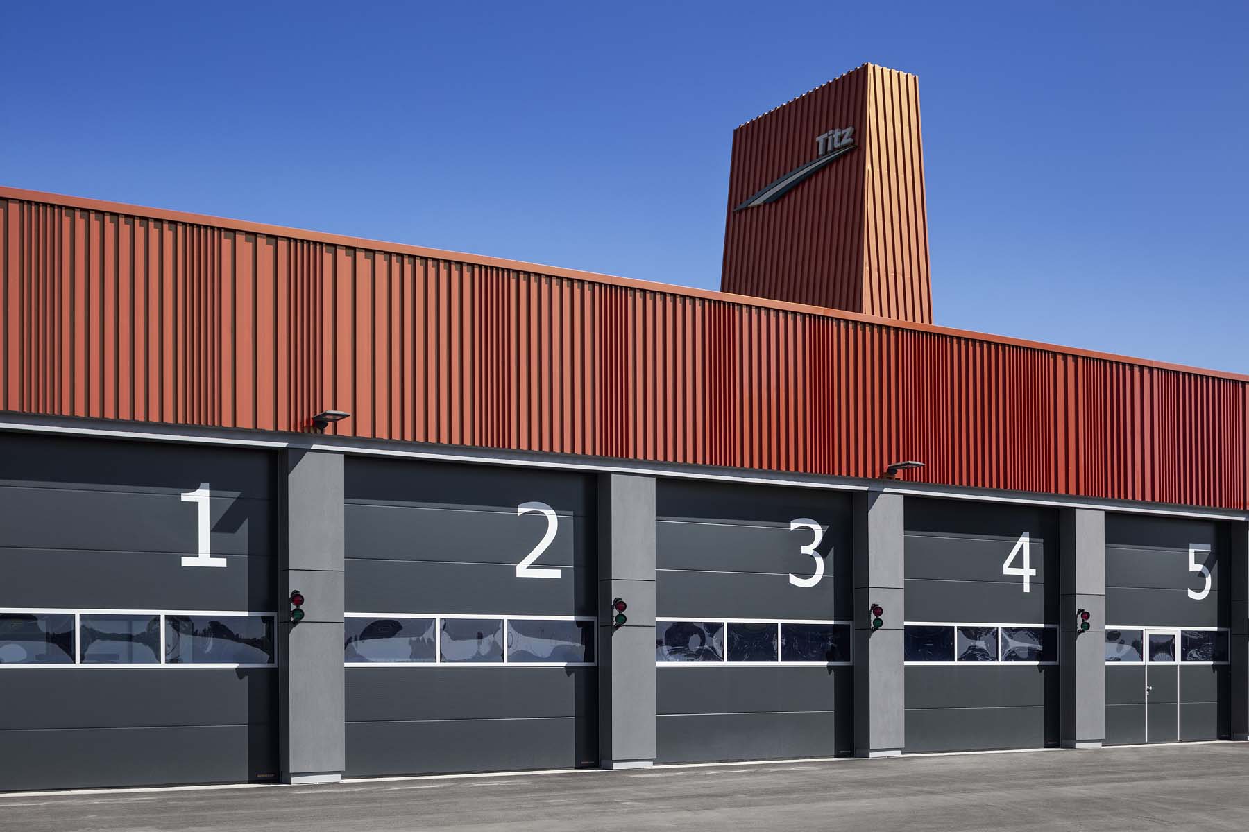 Feuerwehrwache Titz Lepel und Lepel Architekten       	 Architekturfotografie Jens Kirchner