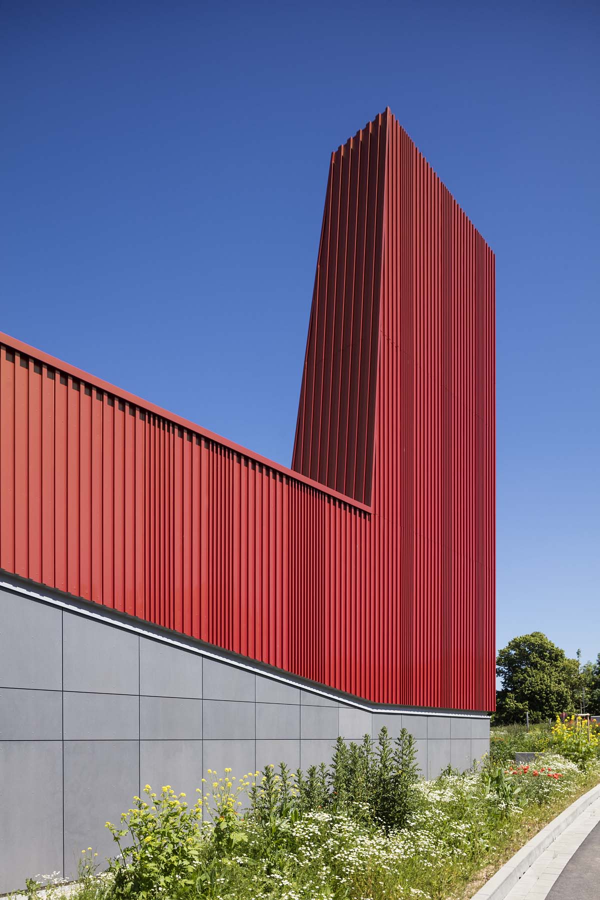 Feuerwehrwache Titz Lepel und Lepel Architekten       	 Architekturfotografie Jens Kirchner