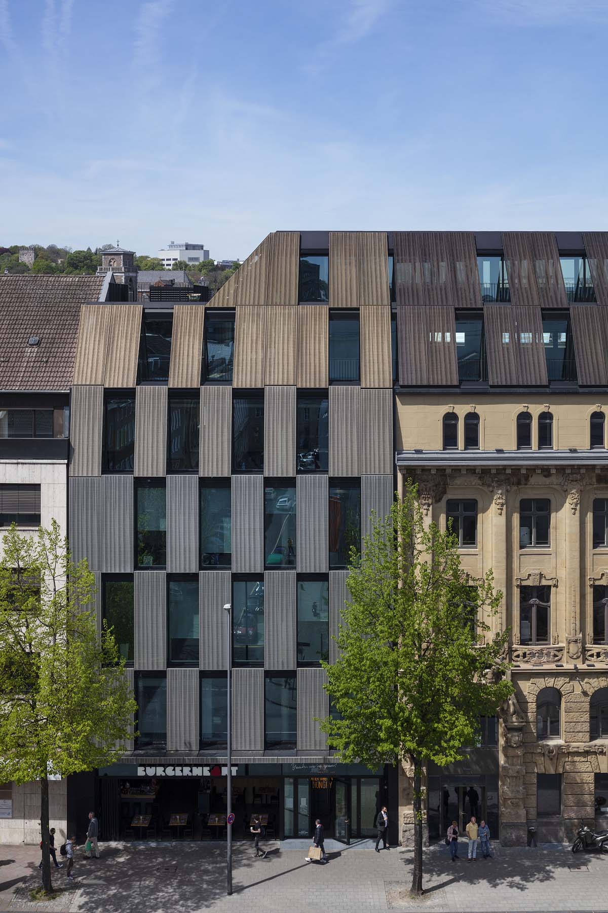 Bankhaus Aachen  Kadawittfeldarchitektur        	 Architekturfotografie Jens Kirchner